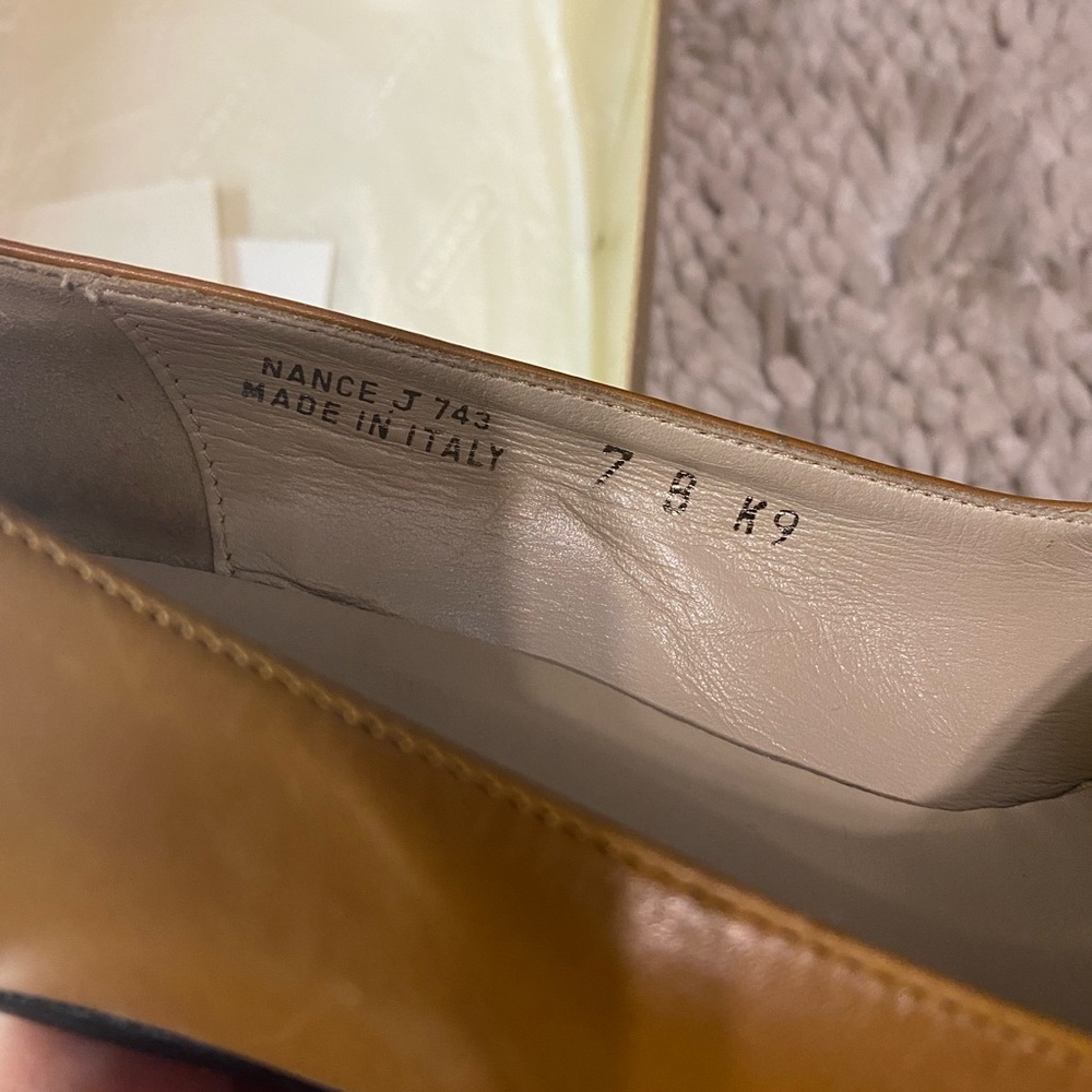 Vintage COACH Camel Nance Calf shoes - Picture 8 of 16